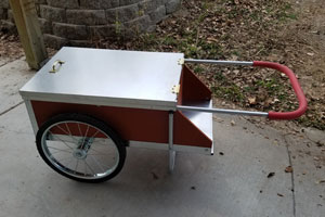 Homestead Yard Cart "Junior 20" Firewood Cart